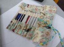 Jan has also made a pencil roll for her daughter
